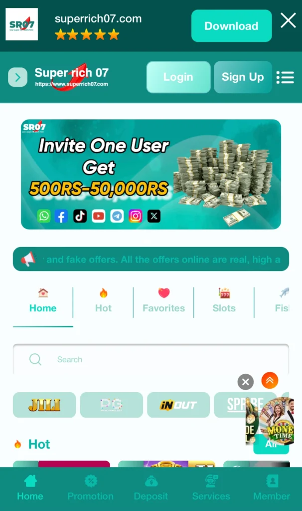 Super rich 07 game apk download