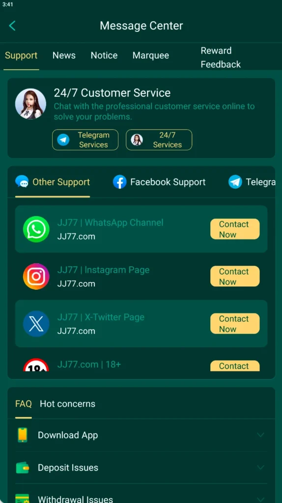 JJ77 Game download apk for free