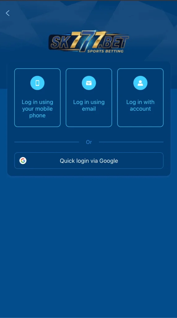 SK777 game download in Pakistan