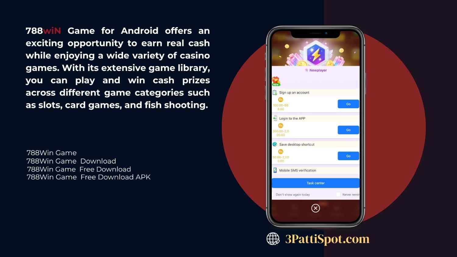 Download the 788Win Game APK for Free in Pakistan