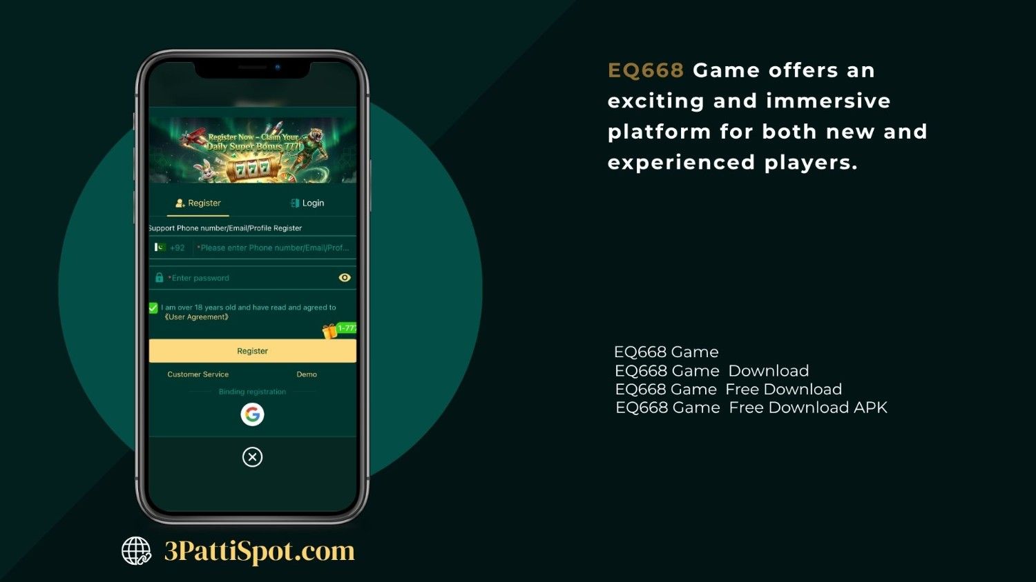 EQ668 Game APK For Android