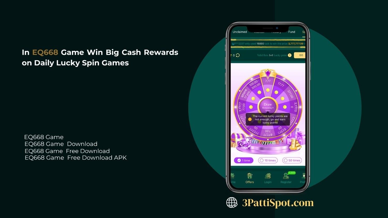 EQ668 Game APK For Android