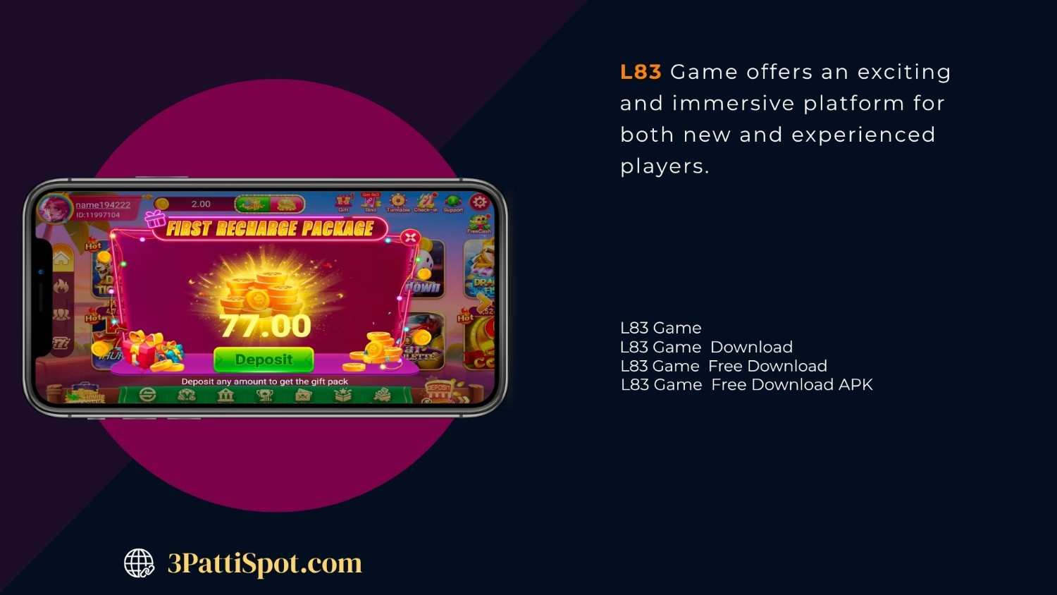 L83 Game free download ifor Android