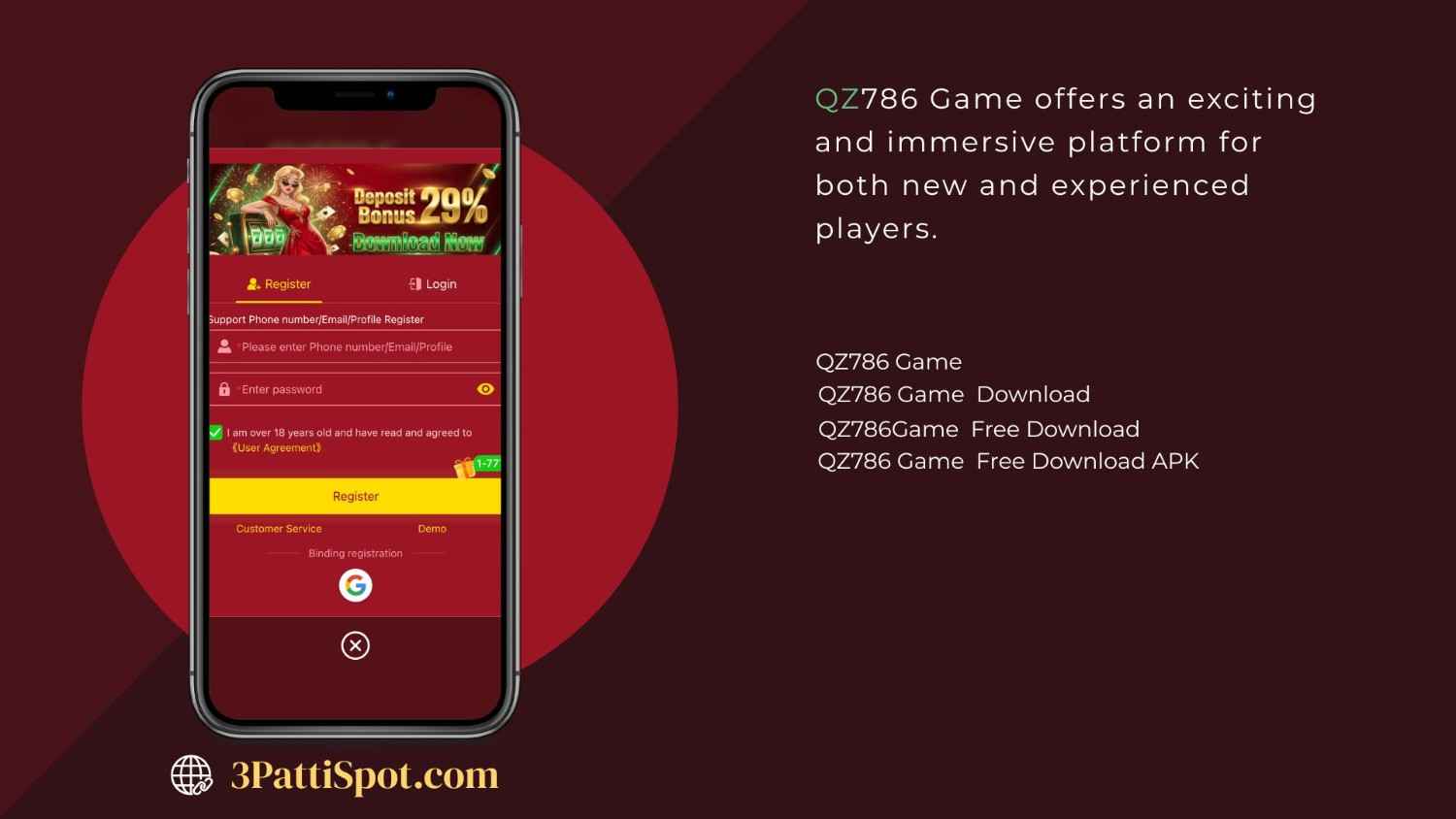 QZ786 Game free APK download and Install