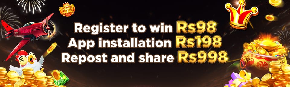 Share and repost to win 998 PKR